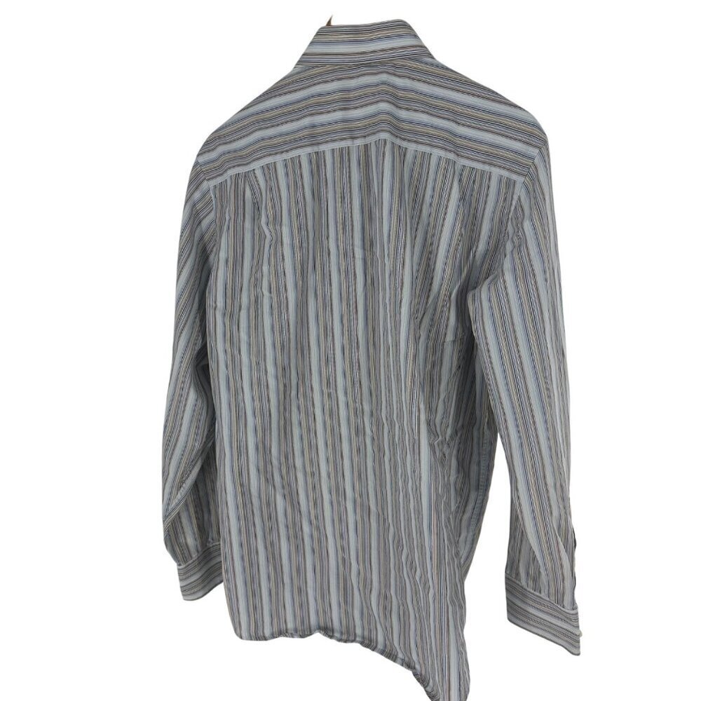 Banana Republic Outlet Mens Striped Button-Down Shirt Medium 15-15.5" - Picture 3 of 4